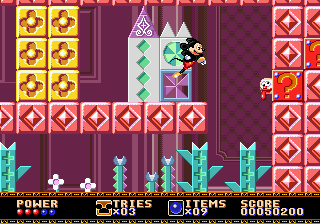 Скриншот игры Castle of Illusion Starring Mickey Mouse